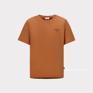 Summer Special High-Yield Silk Luminous Horse Cotton Mens round Neck Casual Short Sleeve T-Shirt Smooth Cool Feeling