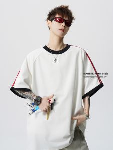 NANSSE | Causal Color Block T-Shirt Short Sleeve