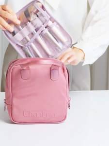 Chantria I-Wrinkz Women Makeup Bags Cosmetic Pouch Travel Organiser Multi Compartment Cluth Bag