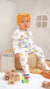 BonBinZoo Setelan Panjang Bayi Newborn 0-6 Bulan Motif SNI / Perlengkapan Baby Baru Lahir