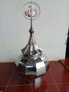 kubah masjid Stenles steel gelembung 50 cm
