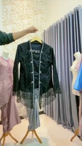 Set Kebaya Suhita Satu Set Atasan Brukat Tille Tutu Rok Serut Satin Silk Kekinian Outfit Kondangan Engagement Wisuda Bridesmaid Mewah Kekinian Terlaris