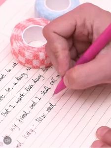 Finger Bandage Tape Writing Bandage Cute Hand Bandage Student Stationery Self Adhesive Elastic Bandage Non-woven Hand Guard