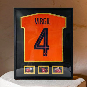 Hiện Đại Đơn Giản Bóng Rổ Bóng Đá Bằng Gỗ Nguyên Khối Phong Cách Vải Thun Jersey Hộp Trưng Bày Khung Ảnh Messi Chữ Ký Quà Tặng Kỷ Niệm Thể Thao