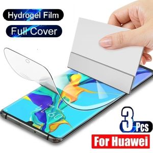 3Pcs Hydrogel Film For Samsung Galaxy M56 M05 M02 M32 M62 M40 M30 M15 M16 M36 M35 M22 M34 M54 M55 M02S Screen Protector