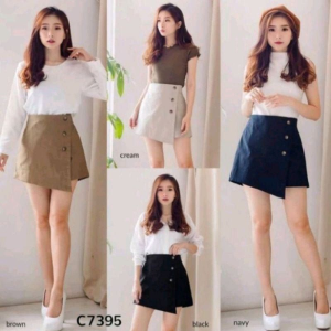{BISA COD} Rok Celana Korean Mini Skirt Ukuran M-XXL /Hot Pens /Celana Rok Pendek Jumbo Terbaru Celana Viral /Rok Wanita Dewasa Terlaris..