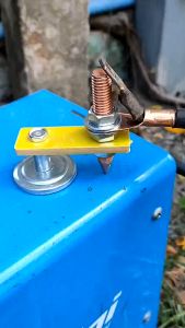 ผลิตภัณฑ์หัวแม่เหล็กยึดติดแผ่นโลหะ เชื่อมเหล็ก คีมจับสายดิน สายกราวน์แม่เหล็ก สำหรับงานเชื่อม จับงาน เชื่อมเหล็ก