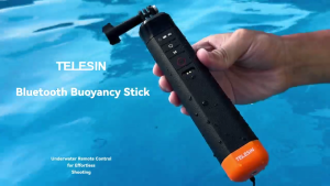 TELESIN Gopro Floating Underwater Selfie Stick Float Handgrip Bluetooth Remote For Gopro Hero Action Camera