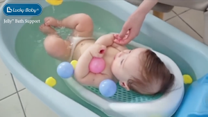 🇸🇬 ReadyStock - 0~3 Years Anti Slip Baby bath tub / Newborn Adjustable Bath Net Seat Cushion / baby bath seat/baby bath chair/baby bath tub foldable / Baby bath tub