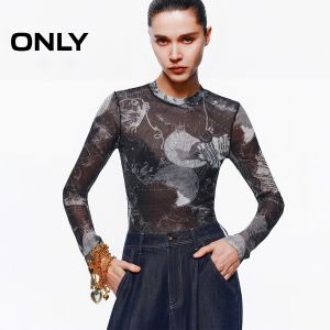 ONLY | Slim High Neck Fashion T-Shirt