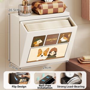 evesigar | Waterproof Bathroom Tissue Holder