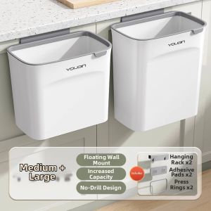 youqin | Wall-mounted Kitchen Waste Bin