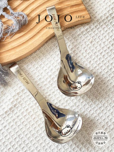 Thìa Canh Bằng Thép Không Gỉ Dày 304 Tay Cầm Dài Sáng Tạo Dùng Cho Nồi Súp Nồi Lẩu Thìa Nấu Ăn Trong Nhà Bếp