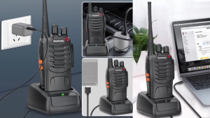 Baofeng BF 888S set of 2 Walkie Talkie Portable Two Way Radio UHF Transceive
