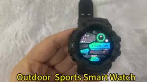 2026 New Military Grade Smartwatches Men IP68 Waterproof Sports Tracker Compass Flashlight Heart Rate Bluetooth Call Smart Watch