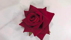 JEPITAN RAMBUT KOREA MOTIF MAWAR MERAH BESAR BROS BAJU JEPITAN RAMBUT WANITA KOREA ROSE HAIR CLIP