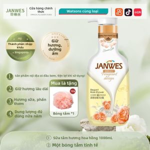 JANWES | Gel Tắm Dưỡng Ẩm và Hương Thơm Dài Lâu