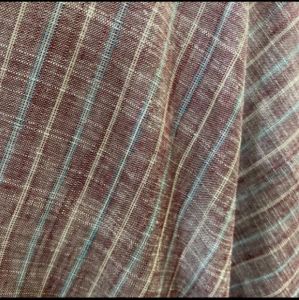 Bahan Kain Linen Salur Harga Persetengah Meter .04