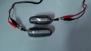 1 Pair Car LED Side Marker Turn Signal Lights For  Benz W210 W202 CLK W208 SLK R170 W638 Turn Signal Light