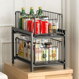 Multifunctional Slidable Kitchen Sink Organizer