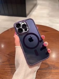 🇹🇭✨รุ้นใหม่ล่าสุด✨เคสไอโฟน 17 เคสไอโฟนแม่เหล็ก เคสอะคริลิคเคสชาร์จได้ กันเลนส์กล้องสำหรับ iPhone17 16 15 14 13 12 11 Pro Max ขายดีเคสโทรศัพท์โทรศัพท์กันตกแบบเรียบง่าย