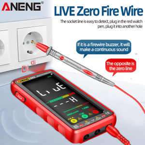 ANENG | ANENG 682 Smart Multimeter 6000 Counts True RMS Color Screen Auto Range Live Zero Wire NCV AC DC Volt Current Auto Off Electri