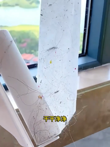 กาวผม ลูกกลิ้ง แปรงม้วน ก้านยาว ดูดผม ผมบนพื้นเตียง ทำความสะอาดขนสักหลาดลูกกลิ้งกระดาษฉีกขาด