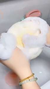 Sucker Shower Ball Dead Skin Remover Shower Bath Ball with Suction Cup Massage Brush for Women Men