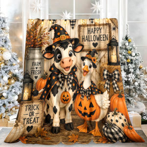 Beast Kingdom | Traditional Pattern Fade Resistant Fuzzy Cozy Premium Silky Flannel Throw Extra Warm for Chilly Winter Evenings at Home
