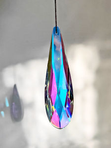 Mặt Dây Chuyền Pha Lê Rainbow Sun Catcher Chụp Ánh Sáng Mặt Trời Móc Treo Hình Cầu Lồi Móc Treo Treo Trần Nhà Trang Trí Nhà Hiện Đại Tối Giản