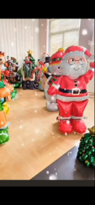 [จัดส่งทันที] ลูกโป่งคริสต์มาส ของตกแต่งคริสต์มาส ลูกโป่งปีใหม่ คริสต์มาส ต้นคริสต์มาส ซานตาคลอส ตุ๊กตาหิมะ