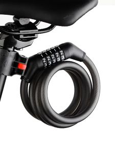 JinSports  สายล็อคอเนกประสงค์ สายล็อคจักรยาน สายล็อครหัส4ตัว (TY-532)