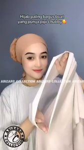 PASHMINA INSTAN INNER BANDO OVAL JERSEY ZOYA/PASHMINA INSTAN INNER BANDO KUPING JERSEY