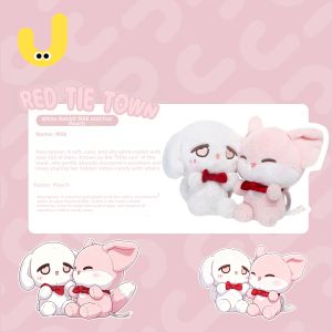 JOOKE | Adorable Corgi and Wolf Plush Toy Pair