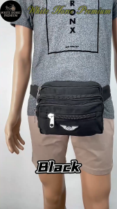 Cotton Canvas Waist Bag Travel Casual Pouch Bag Men And Women Pouch Bag Kain