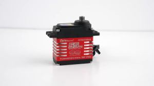 Servo Bánh Răng Xoắn Ốc Chống Nước IP68 Mô-men Xoắn Lớn Cảm Ứng Từ Không Chổi Than 7.4V 55kg Dành Cho Xe RC Tỷ Lệ 1/8 1/10 Bánh Răng Kim Loại