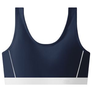 Áo ngực AIMO cho bé gái vải cotton không dây không gọng