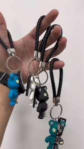 Anatomical Bear Charm -  PVC & Soft Silicone Mechanical Design