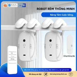Robot Rèm Điện Thông Minh WIFI Điều Khiển Từ Xa Điều Khiển Bằng Giọng Nói & Ứng Dụng Tương Thích Với Alexa Google Home Cho Đường Ray Rèm La Mã