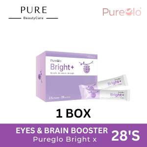 EXP:11/27 Pureglo Bright+ Powder 2.5g (28s/bos) *for Eye Brain and Immune Health*