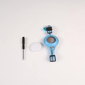 Pet Reflective Collar With Bell Apple Airtag Anti-Loss Position Tracker Protection Shell Cat Dog