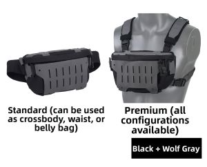 D.M.GEAR | Versatile Multifunctional Waist & Shoulder Bag