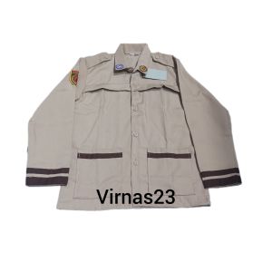 pramuka siaga lengan panjang/ atasan pramuka sd