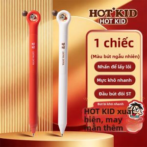 deli | Bút Gel Dạng Nén Chạm Nhanh Cho Học Sinh Đôi Ngọc Trai ST Tip