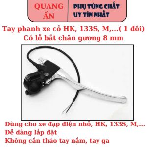 Tay phanh dành cho xe điện có lỗ chân gương 8 mm (1 đôi)