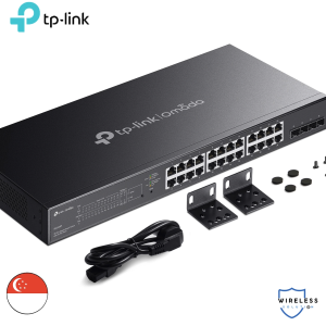 SG LOCAL SG2428P Omada 28-Port Gigabit Smart Switch with 24-Port PoE+5 YEAR WARRANTY Wireless Solution