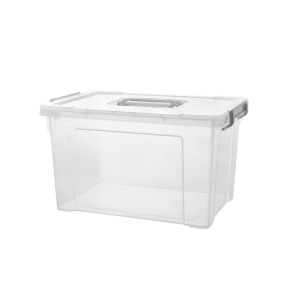 Lidded Portable Transparent Thickened Storage Box