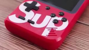 《 1/𝟮 𝗣𝗟𝗔𝗬𝗘𝗥 》 400 Games Retro Portable Video Games Classic Game Console Double Remote Control Gameboy TV Mario Pemainan