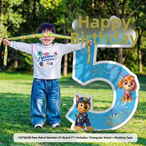 ETY | Children Party Decoration Paw Patrol Themed KT Board