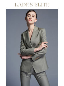 LadyS Elite | Elegant Office Wear Womens Suits Dusty Green